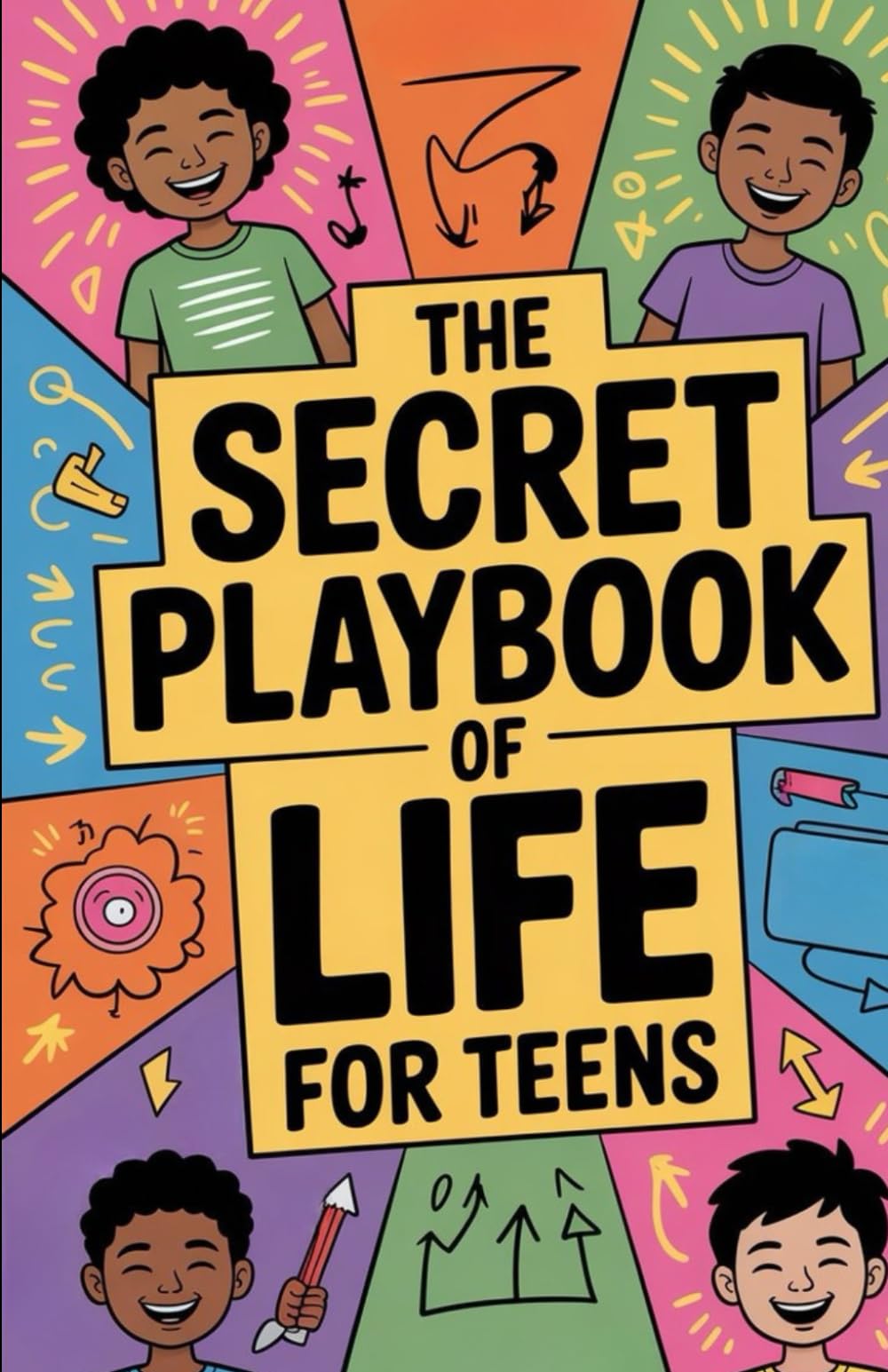 The Secret Playbook of Life For Teens: 50 Stories That Teach Resilience, Courage, and Emotional Strength For Young Adults