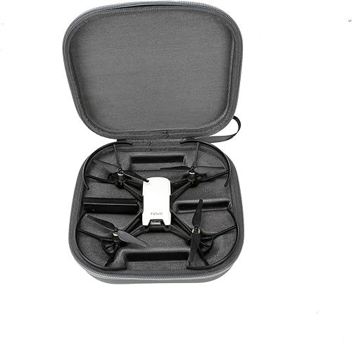 Miniatura 4 de Bolsa de almacenamiento para DJI Tello Dron, bolsa de transporte de viaje de carcasa dura, caja protectora compatible con Tello EDU Quadcopter Drone