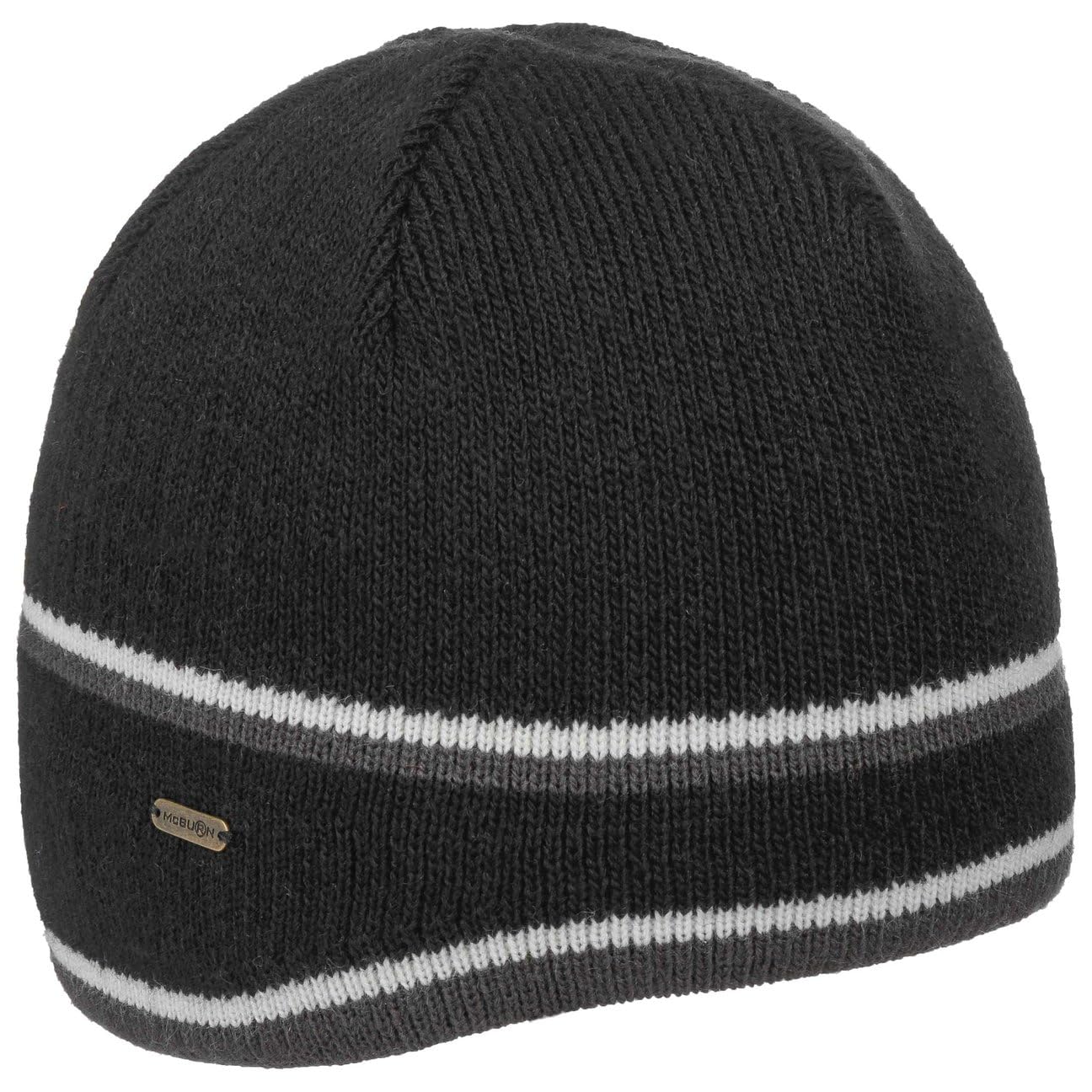 Bonnet avec Protege-Oreilles Femme/Homme - Made in Italy pour Femme en Laine Homme Doublure, Doublure Hiver Automne-Hiver