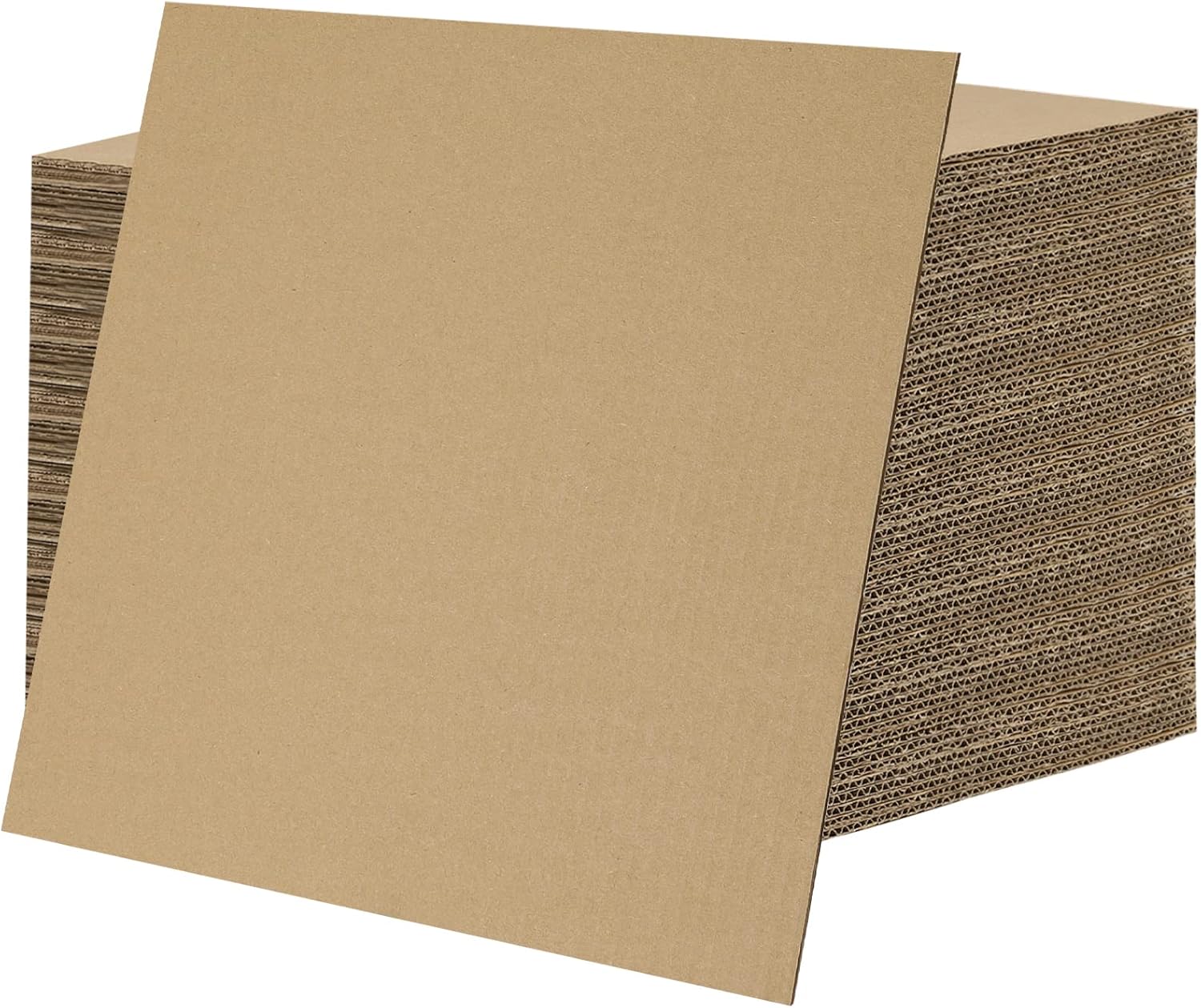 Amazon.com: PINGEUI 50 PCS 10 x 10 Inches Corrugated Cardboard Sheets ...