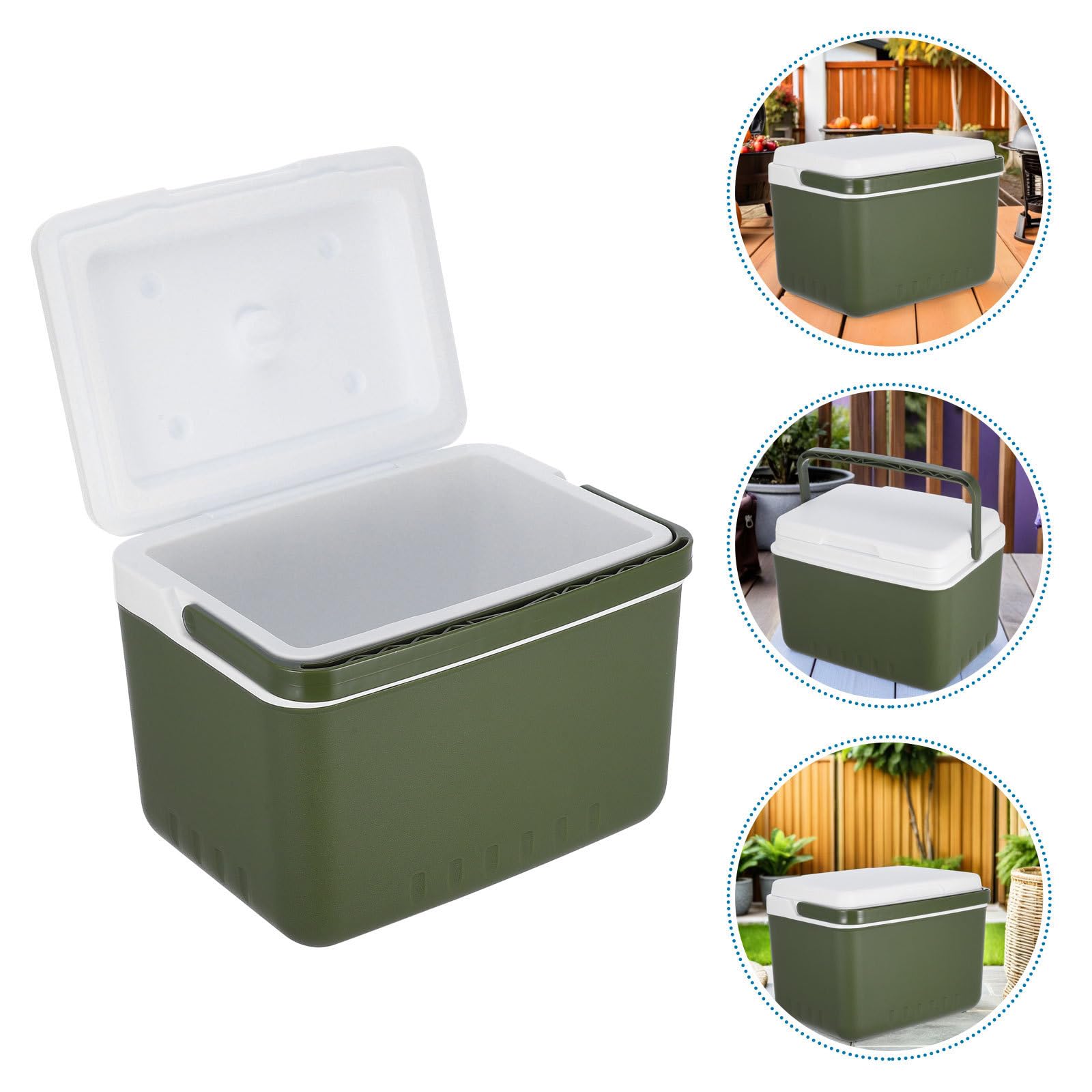Healeved Glacière Portable Isotherme 9l pour Boissons et Aliments, Isolation Performante en PE et Polystyrène, pour Sorties en Plein Air et Pique-niques