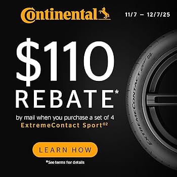 Amazon.com: Continental 335/25R20 99Y CONTI EXTREMECONTACT SPORT
