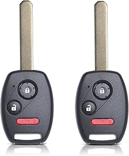 MechanMagic Key Fob Remote Replacement Fits for Honda Pilot 2005 2006 2007 2008 CWTWB1U545 Keyless Entry Remote Control 35111-S9V-325(Pack of 2)