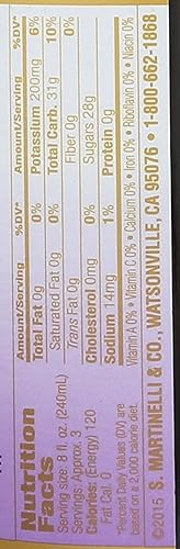 Miniatura 4 de Martinelli's Sparkling Apple Grape 25.4 onzas (paquete de 12)