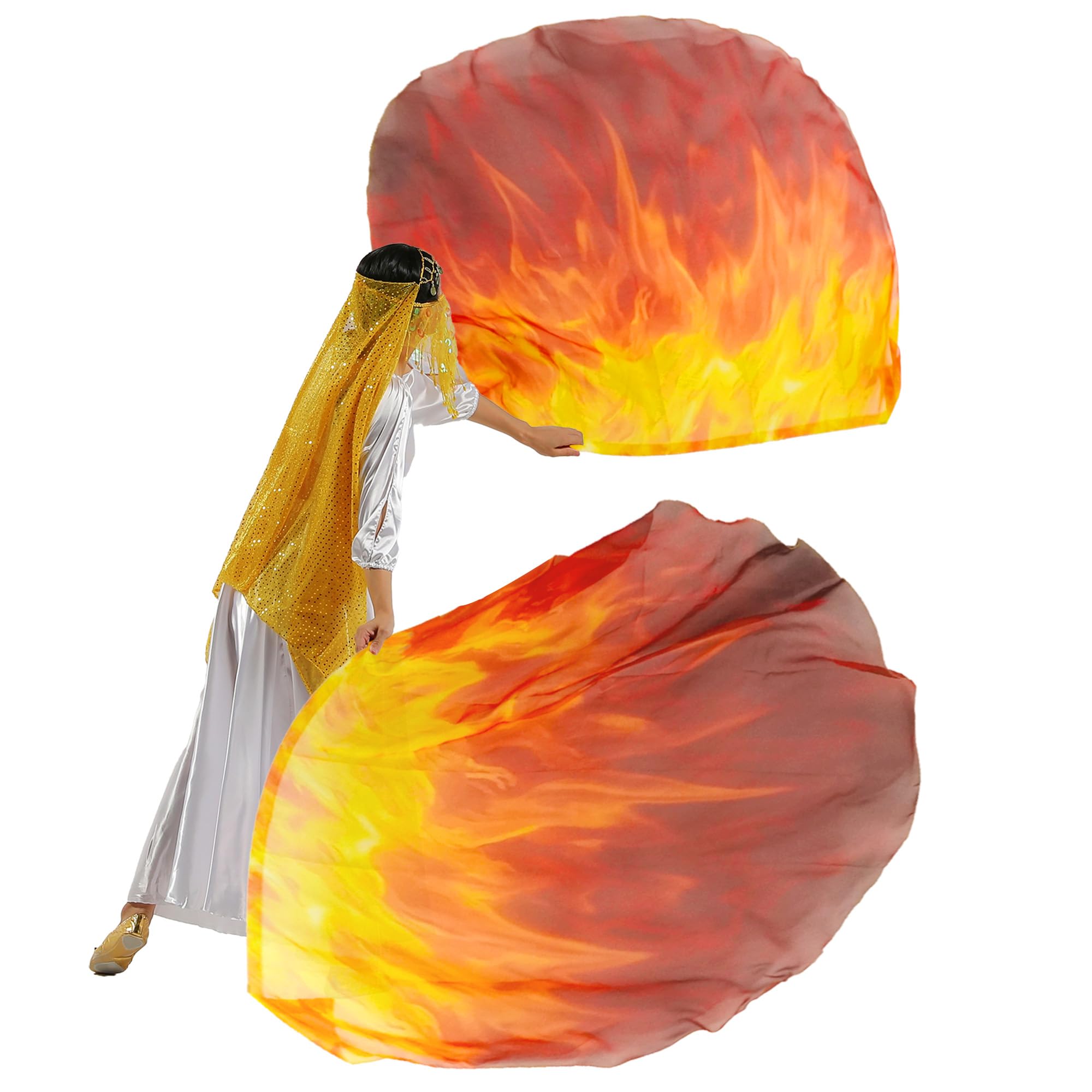 Drapeaux de culte église pour célébration chrétienne et danse du feu