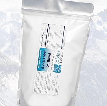 Black Label Pure Form 21 Blend 1000g Amino Acid Powder