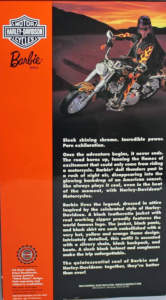 HARLEY-DAVIDSON Barbie #5 AA ハーレーダビッドソン Barbie Harley Davidson 5 African American Edition Barbie