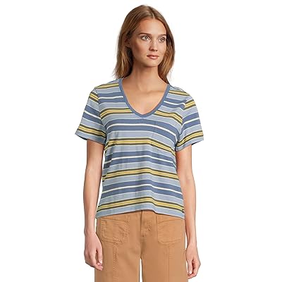 Toad&Co Grom V Neck Short Sleeve Shirt Women