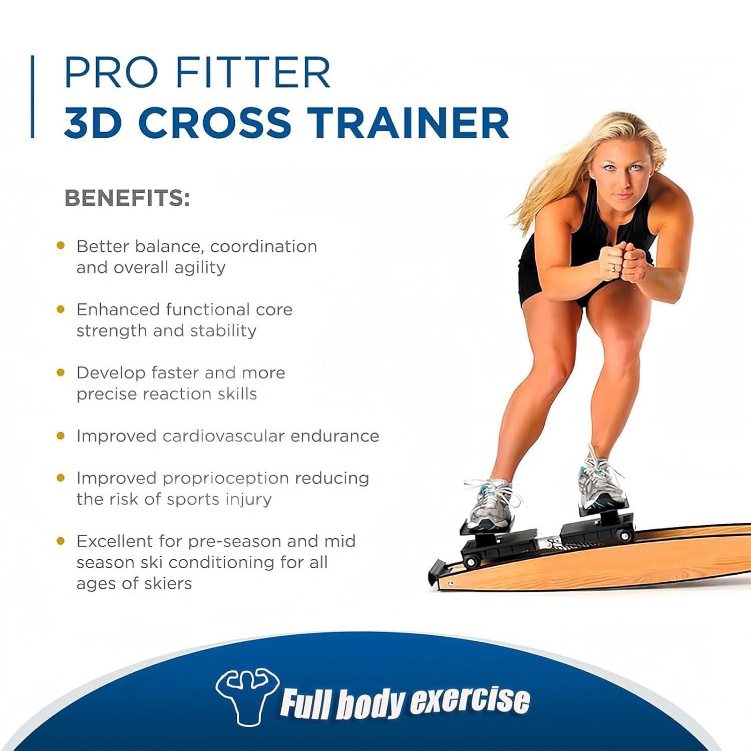 Multifunktionales Ski-Übungsgerät für Heim-Fitness-Studio – Cardio-Geräte für Krafttraining und Taillentraining – ideal für Indoor-Fitness-Anfänger