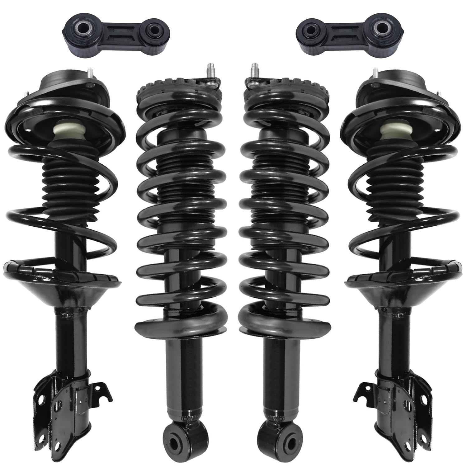 Detroit Axle 6pc Struts Sway Bar Link for 2003 2004 Subaru Legacy Automatic
