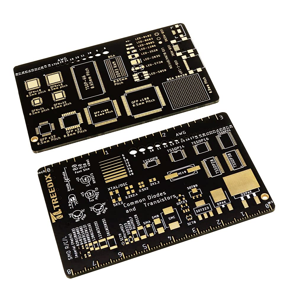 PCB Ruler for Electronics - SMD Measuring Tool -8 PCB Ruler for Electronics - SMD Measuring Tool -8