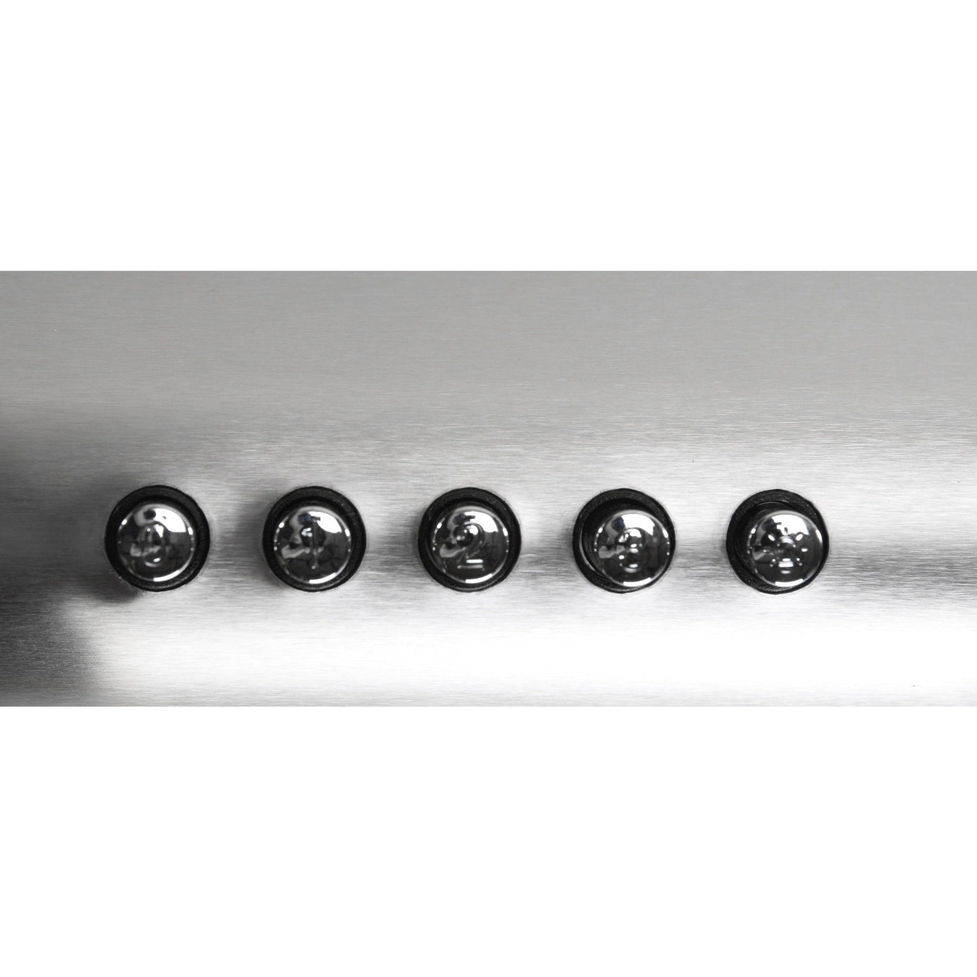 GURARI GCH F 590 60 IS, cappa da incasso 60 cm, in acciaio inox, 250 m³/h, con vetro, LED