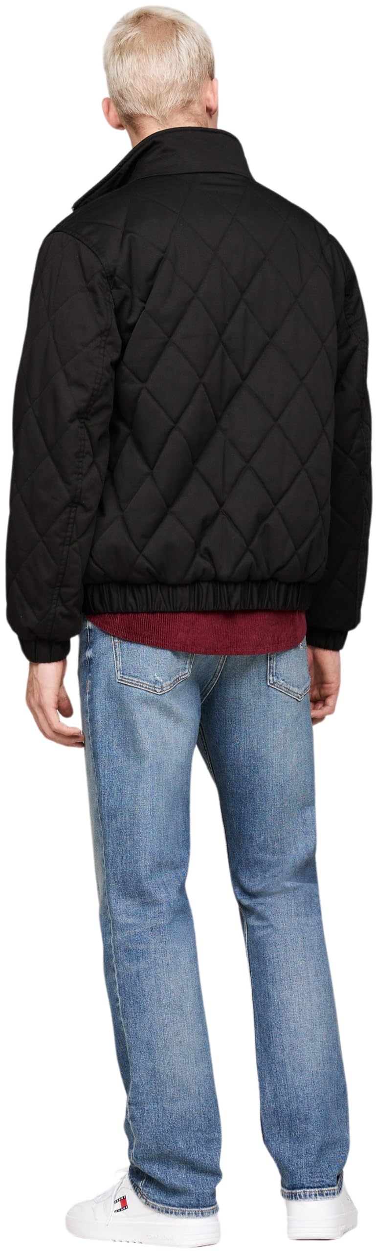 Tommy Jeans Cazadora Acolchada Hombre Essential Quilted Jacket con Cremallera