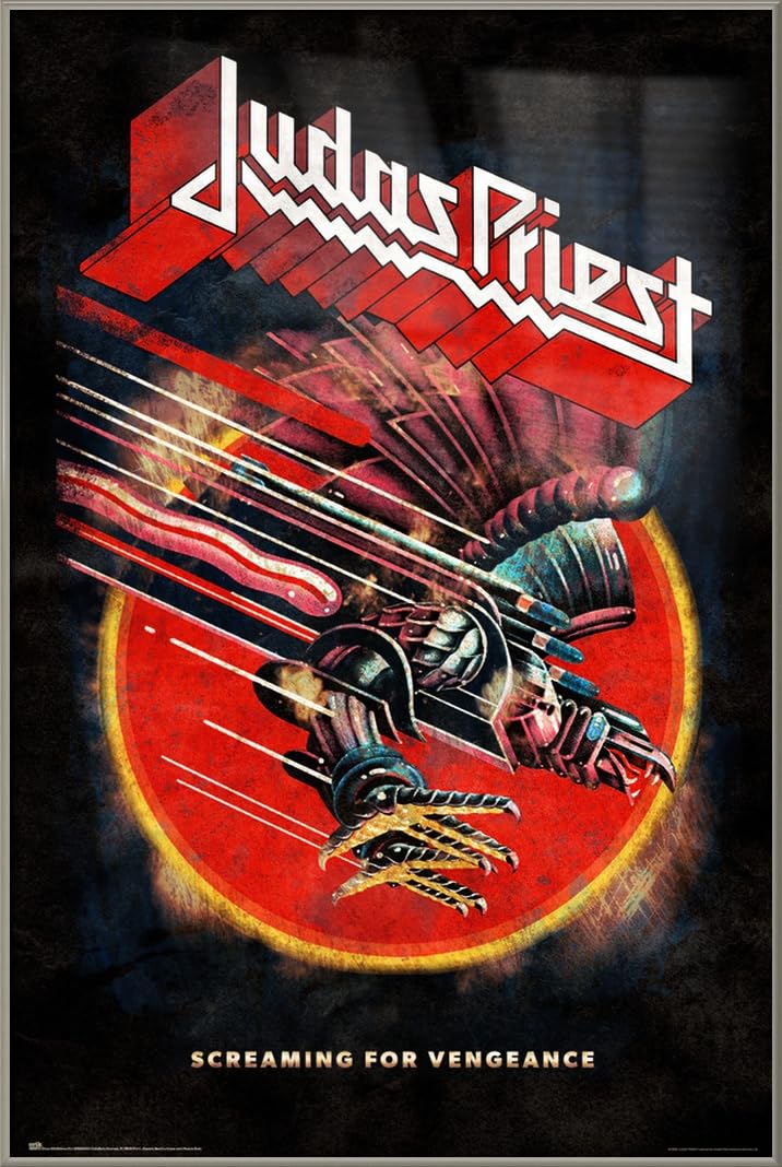 ジューダスプリーストサイン入りポスター