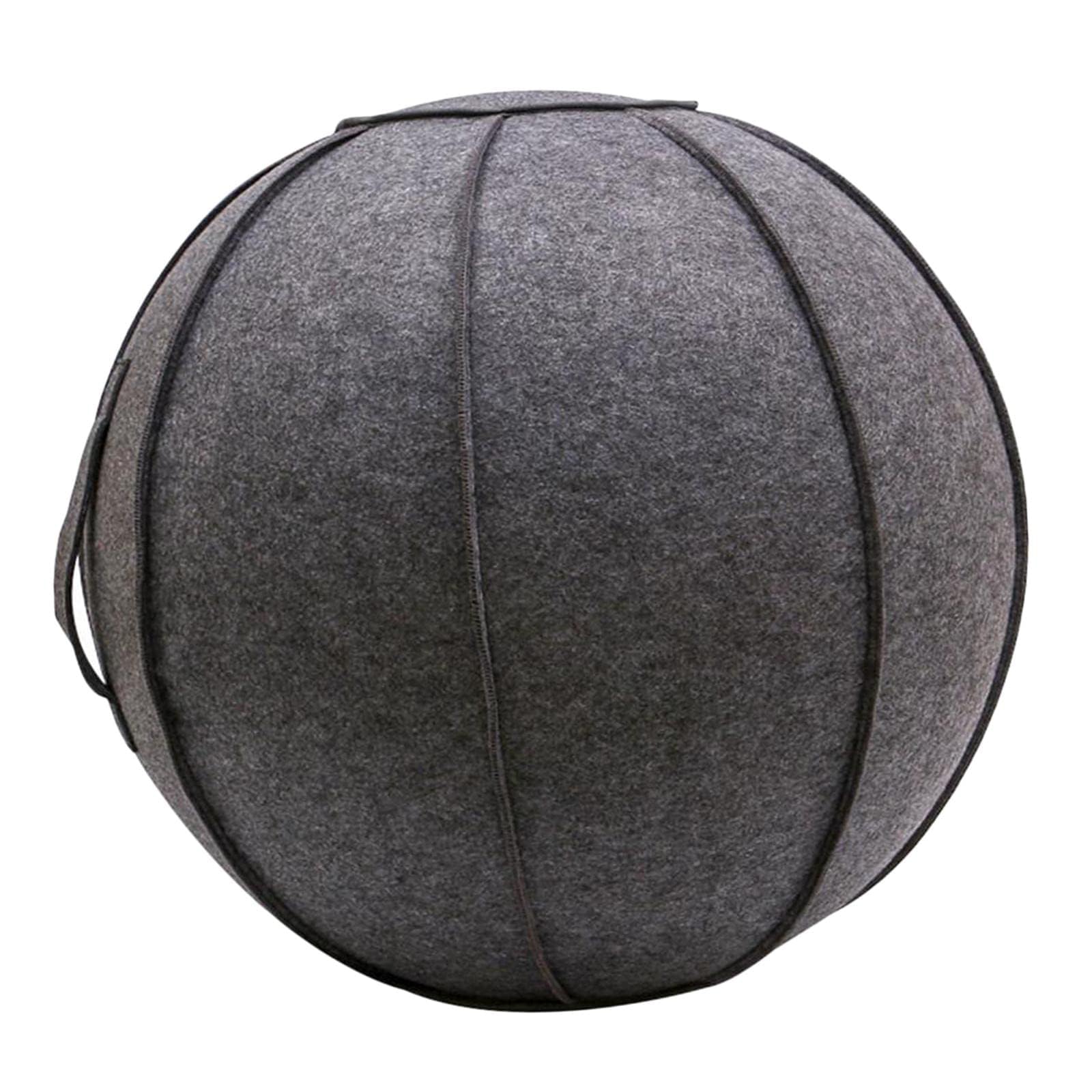 Ballon d'exercice durable en feutre gris foncé haut de gamme DIXII - 8