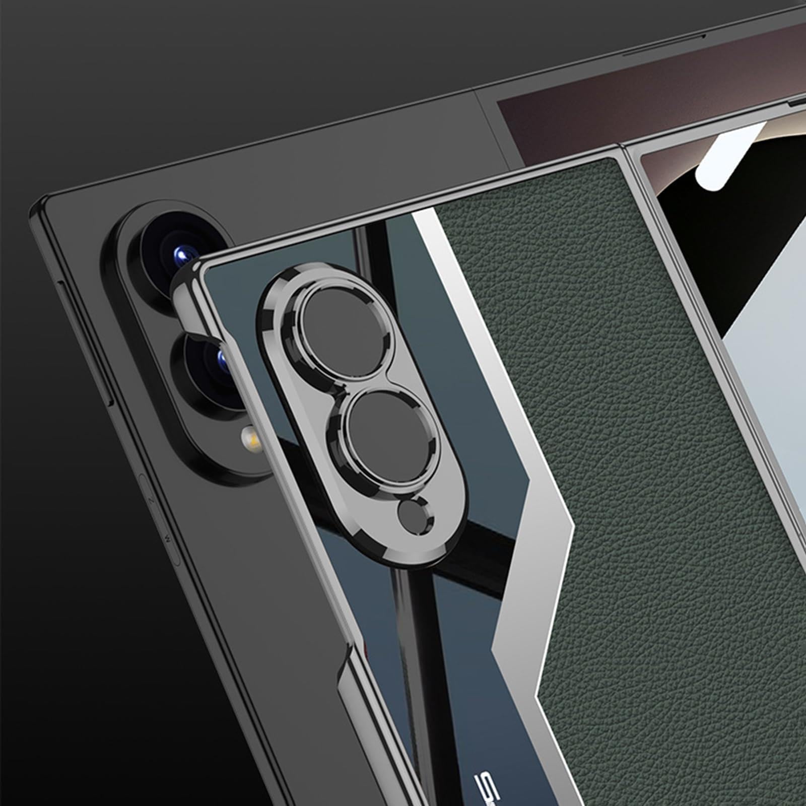 Custodia for Samsung Galaxy Z Fold 8 pelle galvanica