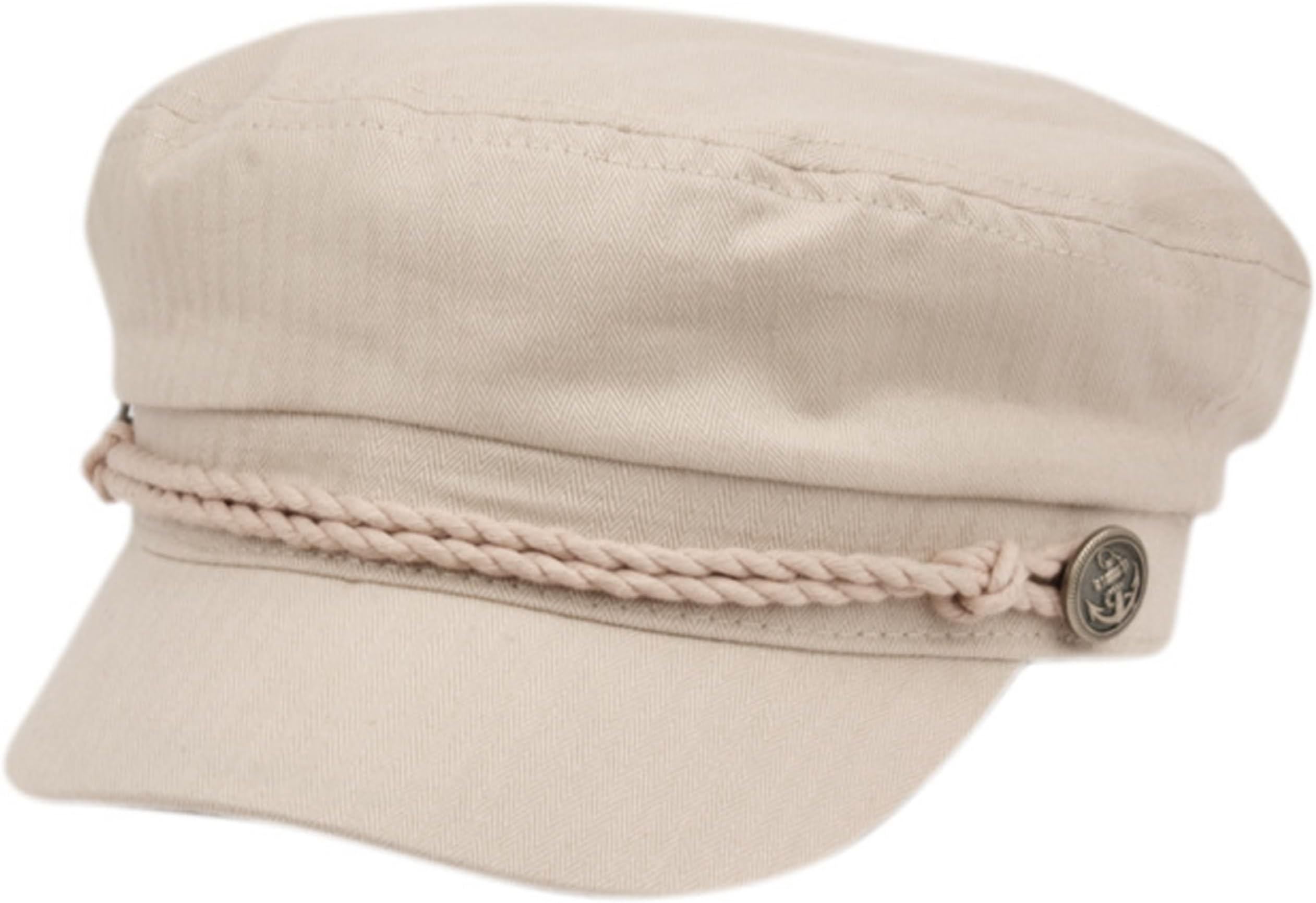 Men's Summer Cotton Greek Fisherman Sailor Fiddler Driver Hat Flat Cap