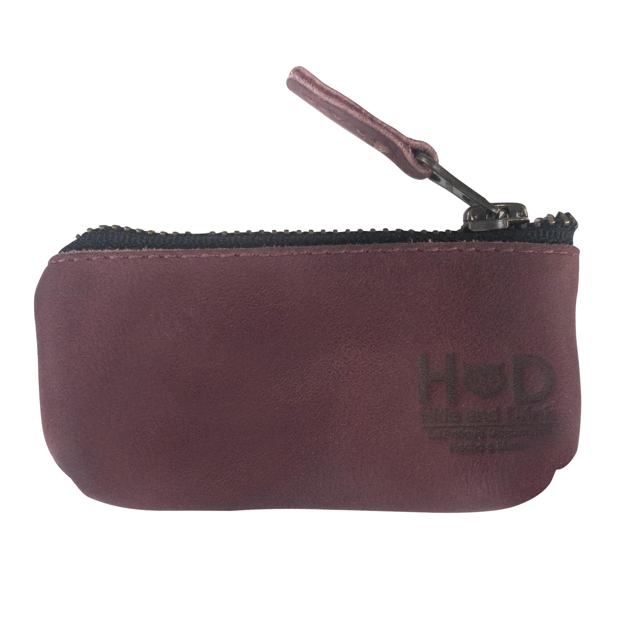 Hide & Drink Gürteltasche Aus Vollnarbenleder – Handgefertigt, Für Münzen, Kopfhörer, Kleinkram