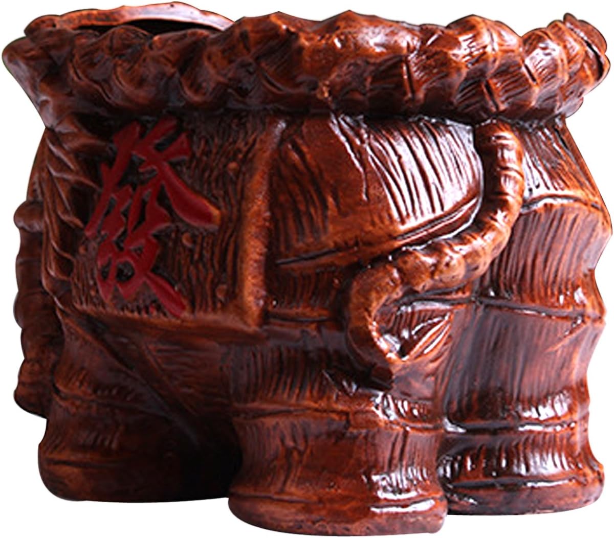 Terracotta Flowerpot/Garden Antique Elephant Design Flower Planter Pot(Style B)