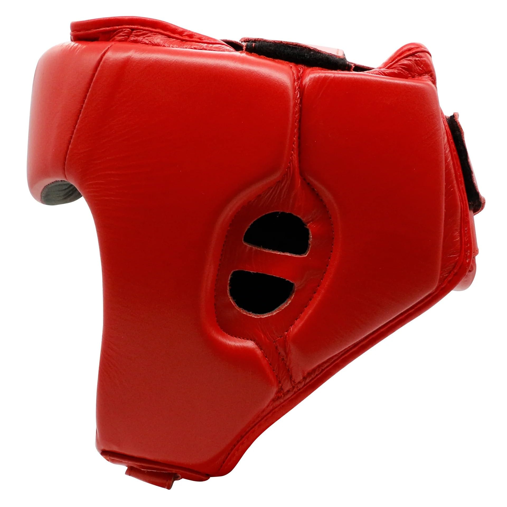 adidas Unisex – Erwachsene IBA Boxing Head Guard Kopfschutz, Rot, S