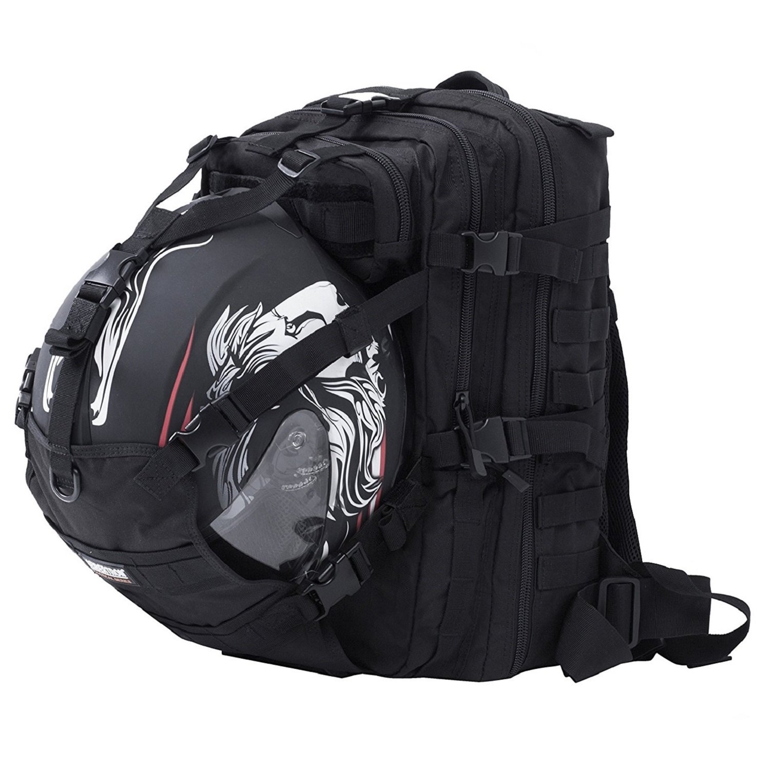 Mochila Para Capacete Seibertron - Impermeável Com Sistema Molle