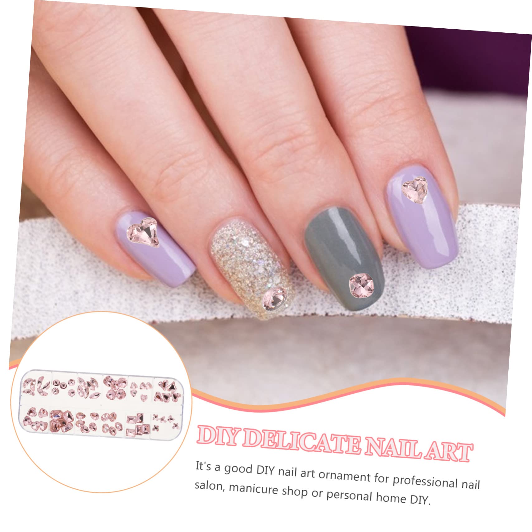 Minkissy Nagel-Perlen Set – DIY Nail Art Deko, Verschiedene 3D-Motive