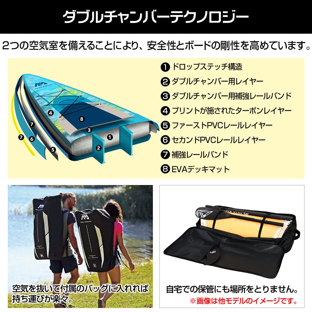 Amazon | アクアマリーナ サップ SUP インフレータブル スタンド