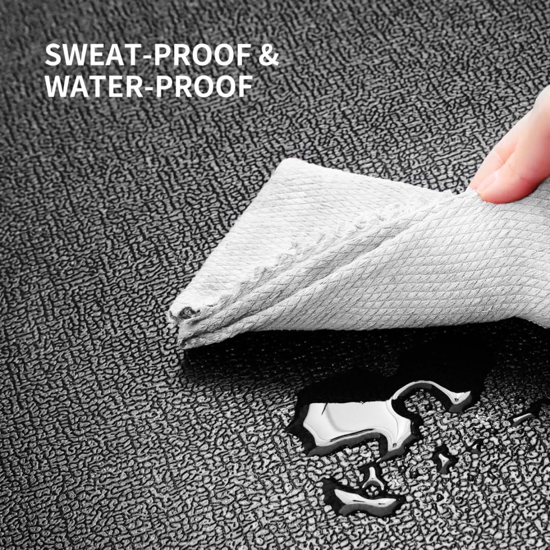 PROIRON Tappetino Protettivo Pavimento, Tappeto Palestra Grande ad Alta Densità, Tappetino Antiscivolo per Tapis Roulant, Fonoassorbente, Cyclette, Crosstrainers, Vogatori