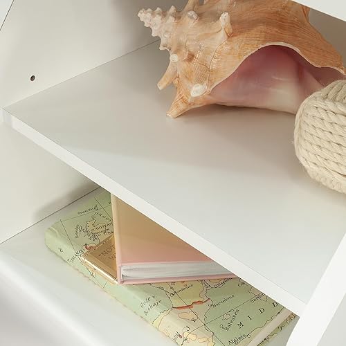 Miniatura 7 de Sauder Shoal Creek - Cabecero para libros, individual, acabado blanco suave Blanco suave,Acabado blanco suave.