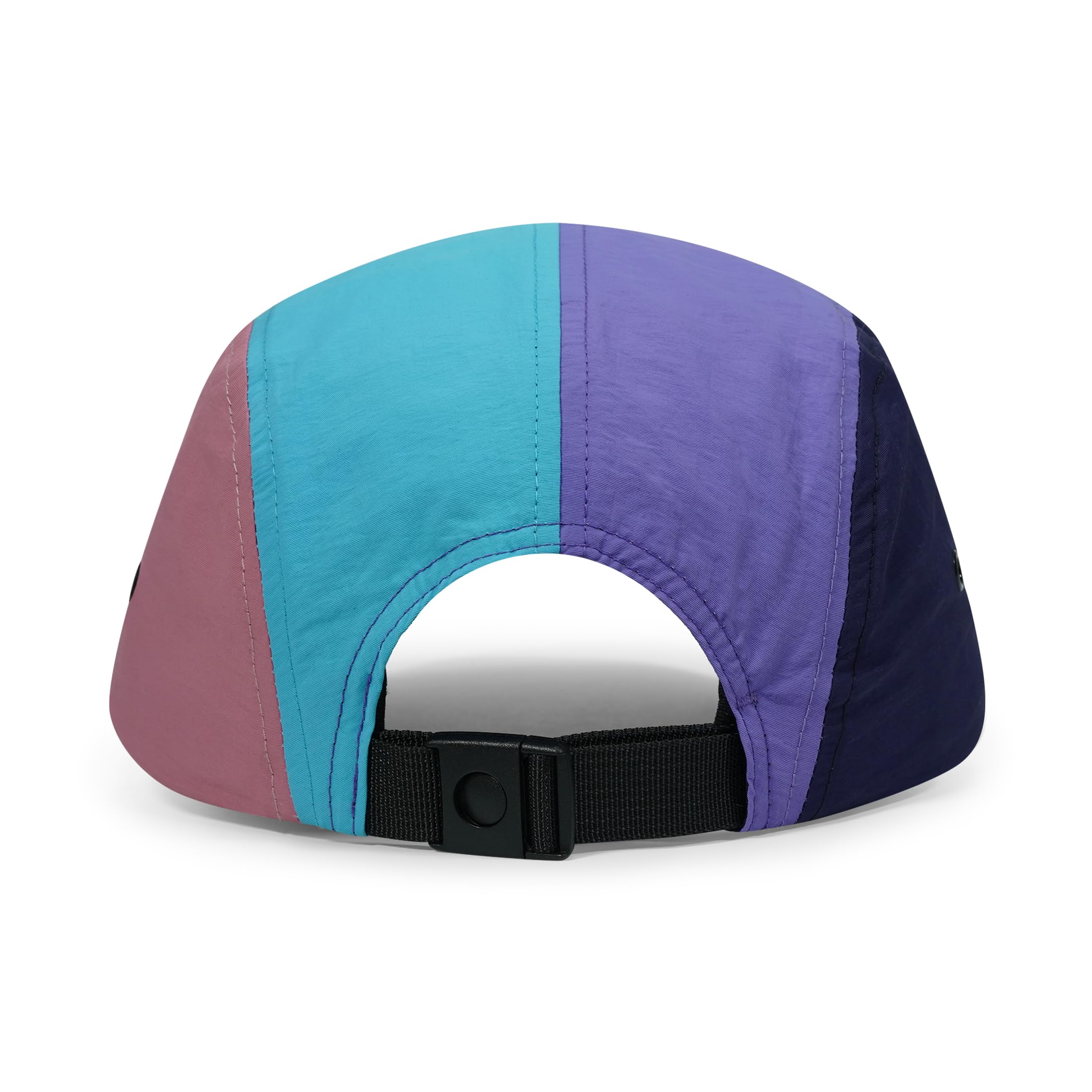 Croogo Cappellino da baseball da uomo a 5 pannelli multicolore UPF 50+ Cappelli da camionista all'aperto in nylon leggero da golf sportivo visiera Hiphop Cap