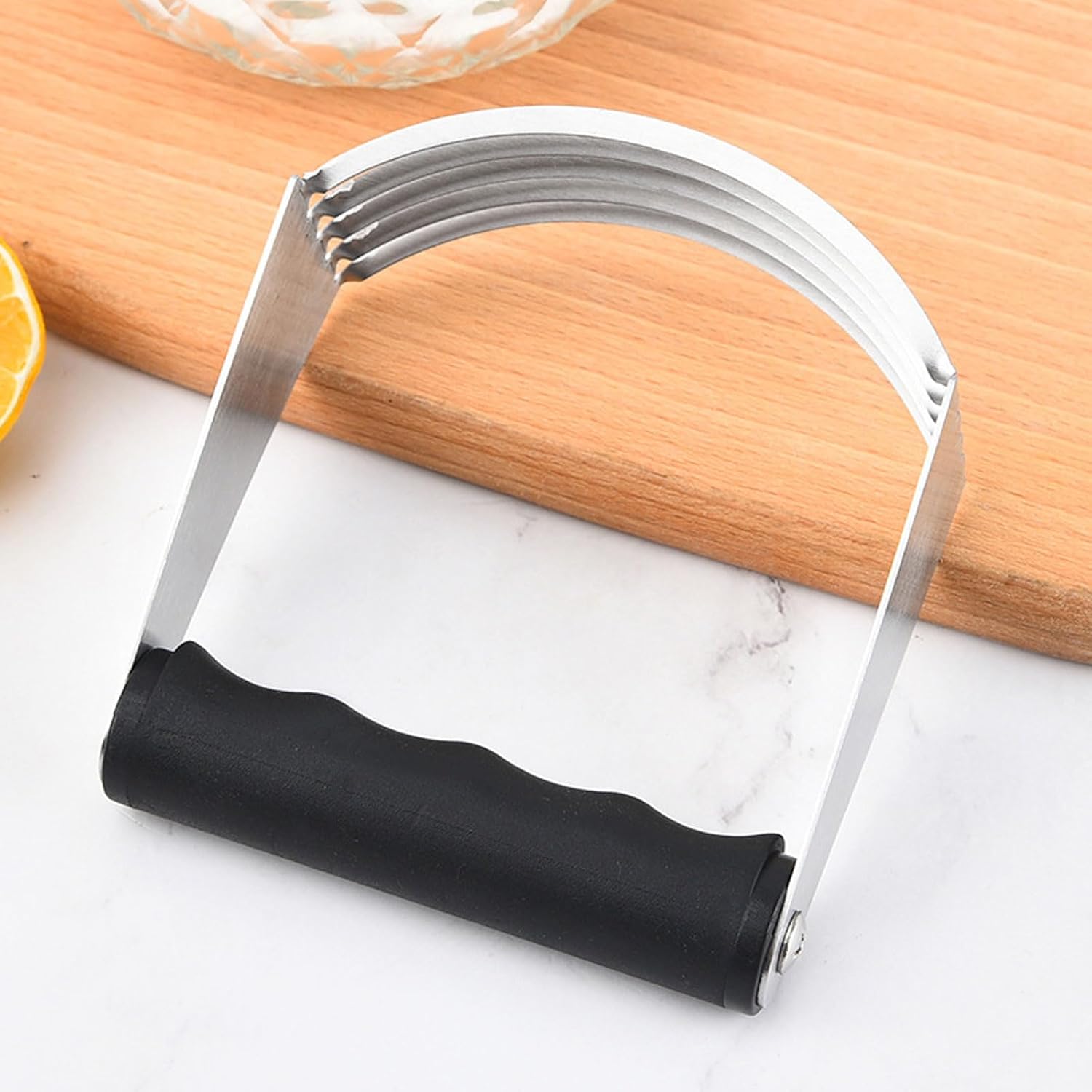 Stainless Steel Pastry Cutter, Dough Blender for Baking Biscuits, Pie Crusts