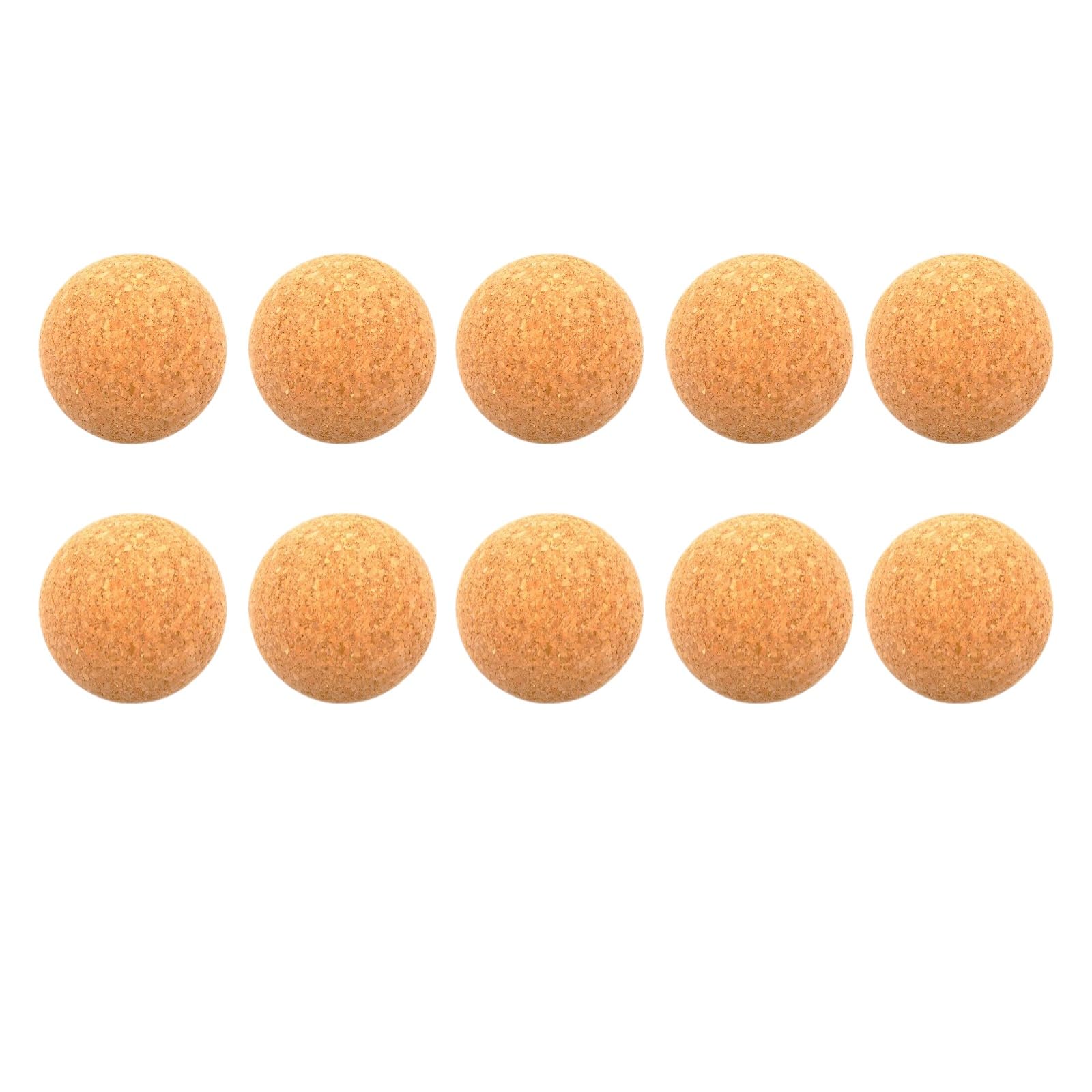 Pelota de Corcho 9 cm x 10 unidades – Tapón para Botellas, Bola de Masaje, Elemento Decorativo y Juguete Ecológico