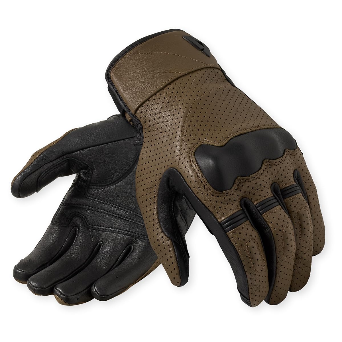 Revit New Heights Guanti Moto traforati, nero, M