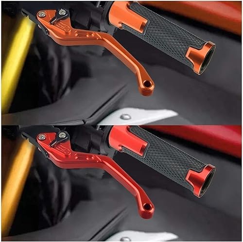 Miniatura 7 de SOKAKI Accesorios de motocicleta para Yamaha XTZ125 XTZ 125 2014 2015 Accesorios de carreras de motocicletas CNC freno embrague palancas manillar