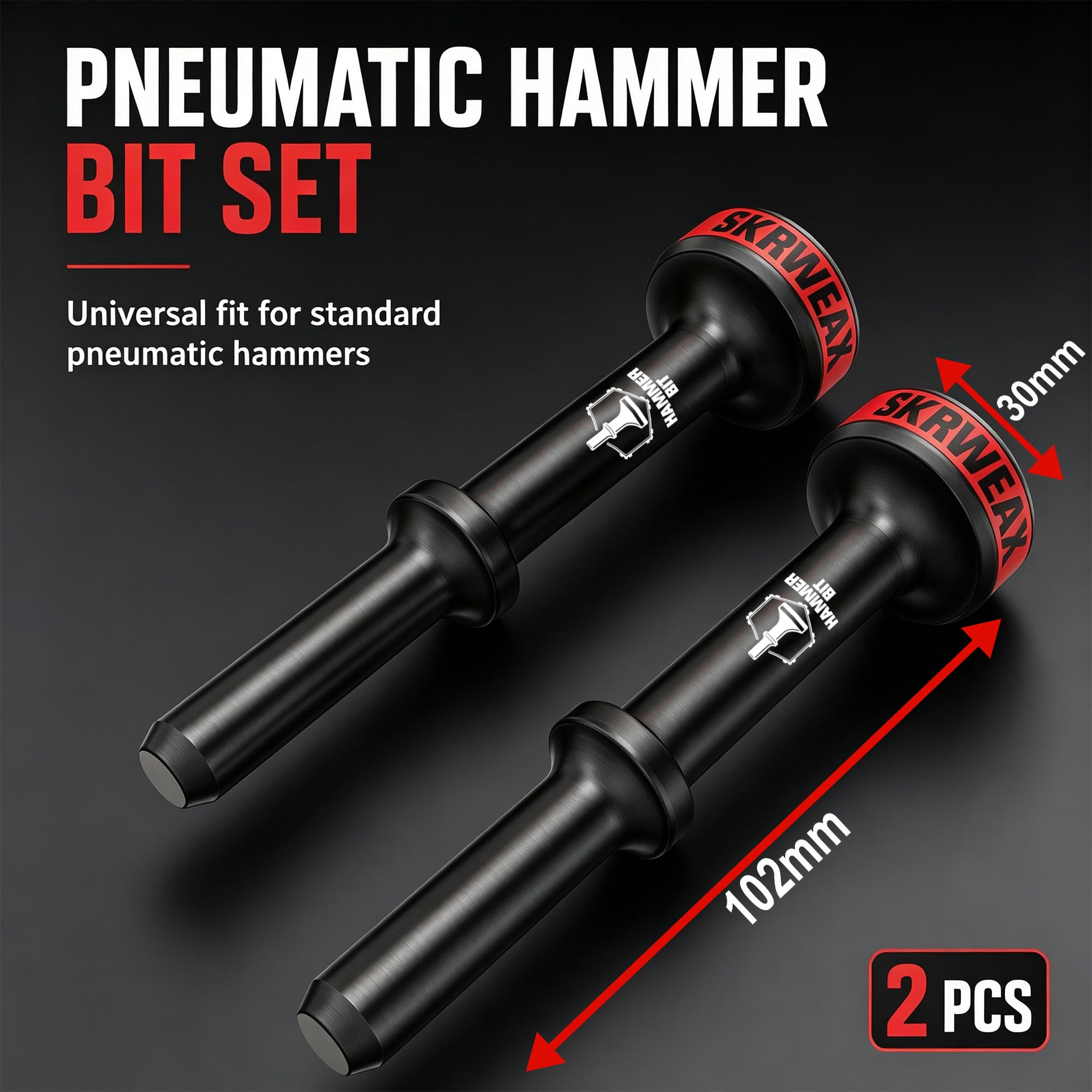 2PCS BIT młotki powietrzne