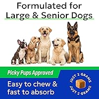 Vista 10 de Bark&Spark Vet Strength - Probióticos masticables para perros, 60 mil millones de UFC por frasco, enzimas digestivas para la salud intestinal