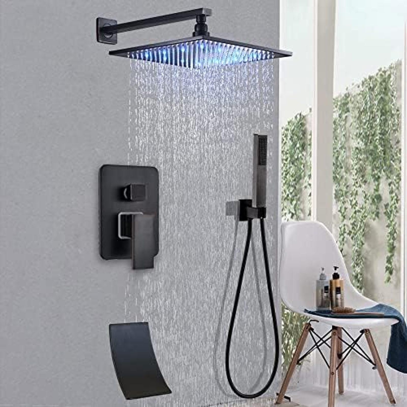 Robinet de douche de salle de bain pour créer un espace spa privé