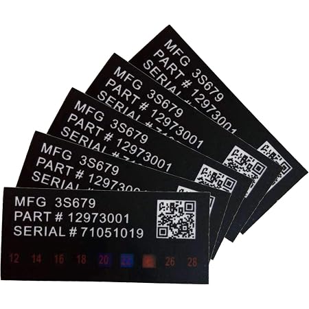 Amazon Us 米軍 Iuidプレート 新型ver Qrシリアルコード M4 Sopmod P226 Scar Mk46 M27iar パーツ 通販