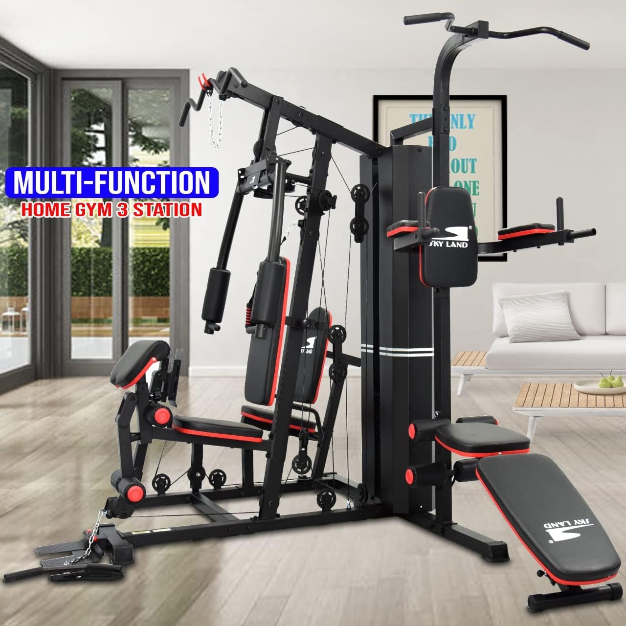 جهاز اللياقة البدنية متعدد الوظائف للصالة الرياضية المنزلية، م... - view 1
