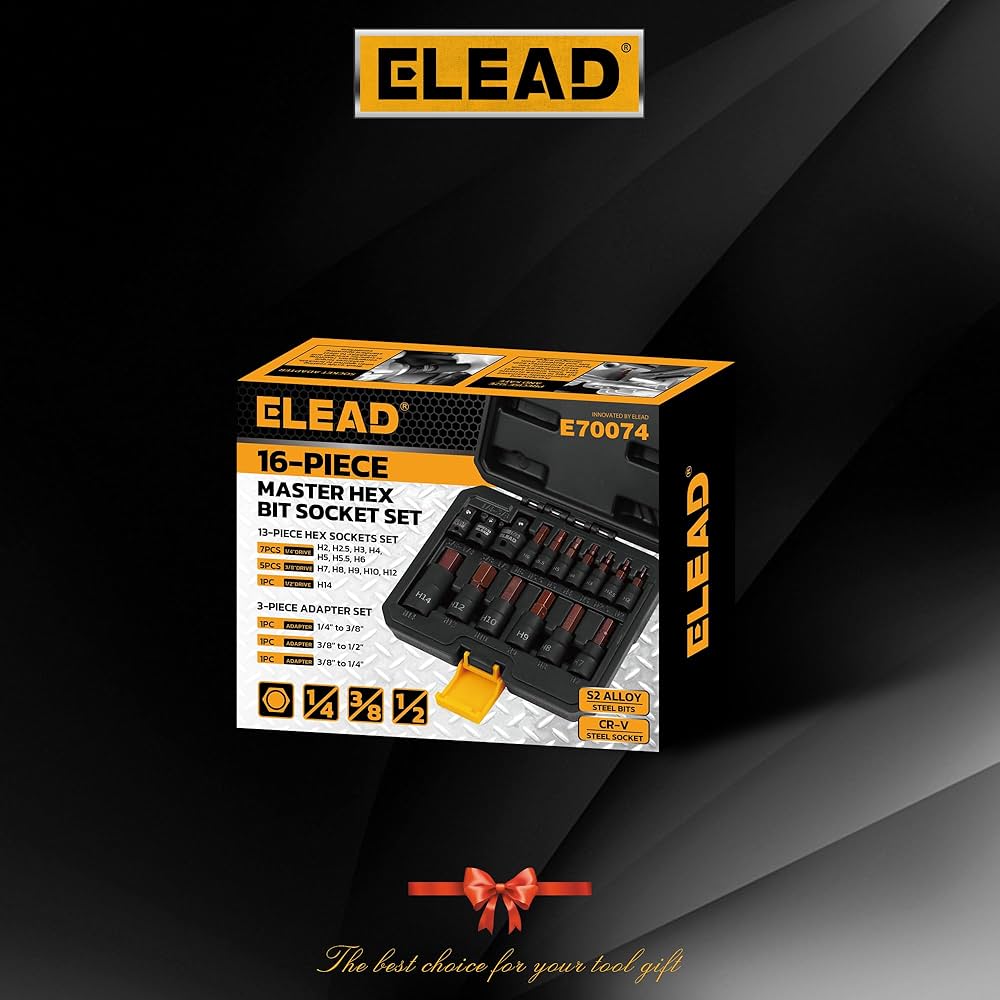 o.e.sです SUNHZMCKP 32 Piece Allen Socket Set, 1/4