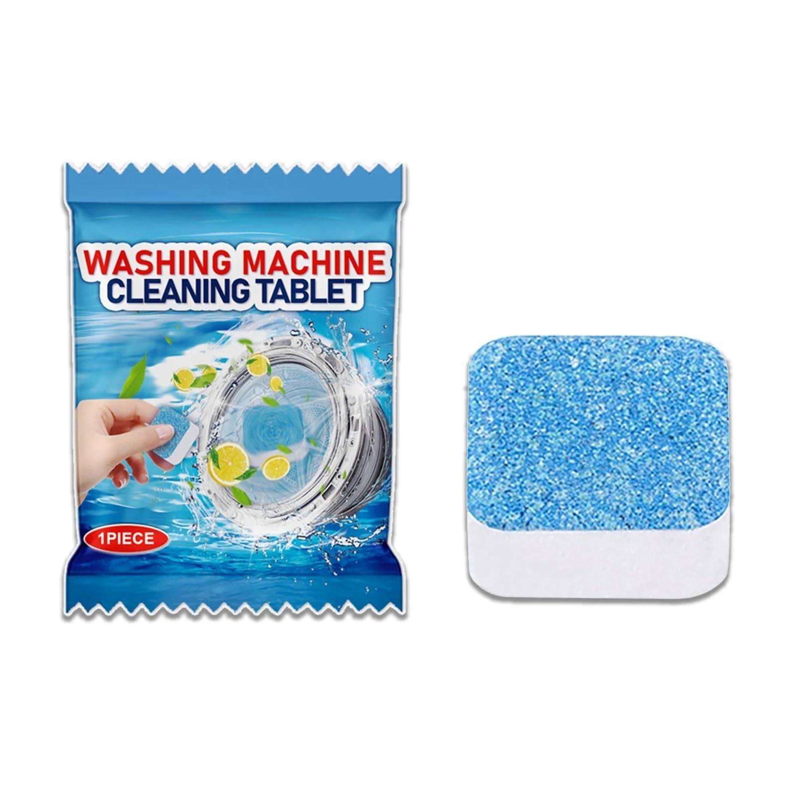 pastiglie detergenti per lavatrice Serbatoio for la pulizia profonda delle pastiglie detergenti for lavatrice(100pcs)