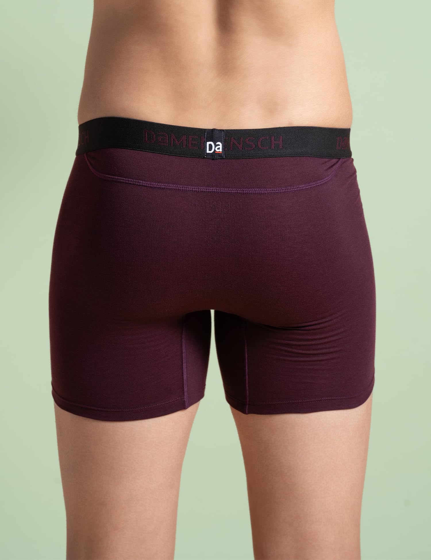 DAMENSCH Boxer da uomo, vestibilità regolare, in misto cotone, biancheria intima da uomo, pantaloncini da uomo