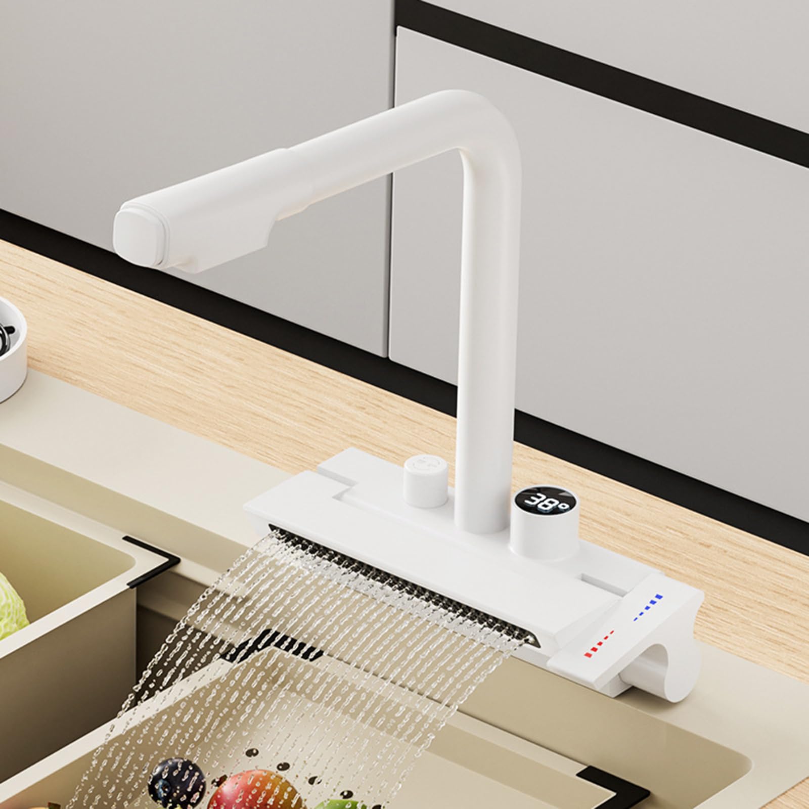 Robinet de cuisine extensible pour simplifier la vaisselle - 4