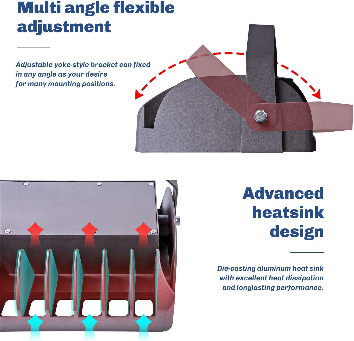 Bеѕt Rеvіеw FaithSail LED Flood Light Outdoor 200W Stadium Lights, 22000LM, 5000K, IP66 Waterproof LED Floodlight, 200 Watts Ultra Bright Parking Lot Arena Security Lighting Fixture for Courts, Yard, Garden