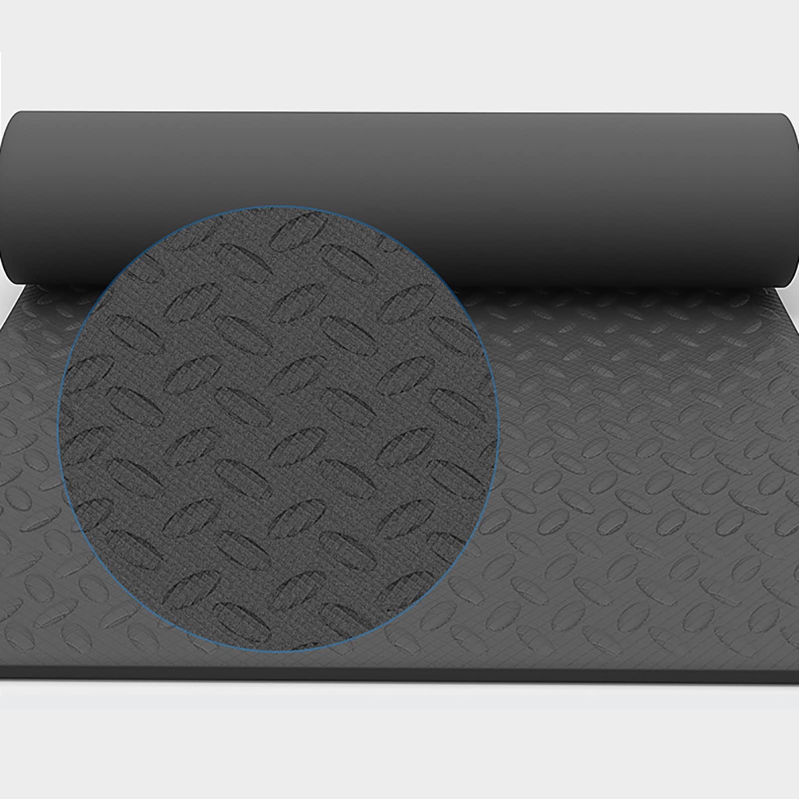Alfombrilla para cinta de correr para suelos de madera dura, alfombrilla de aislamiento de ruido para equipos de ejercicio, alfombrillas de protección para equipos, para protección de suelo de gimnasi