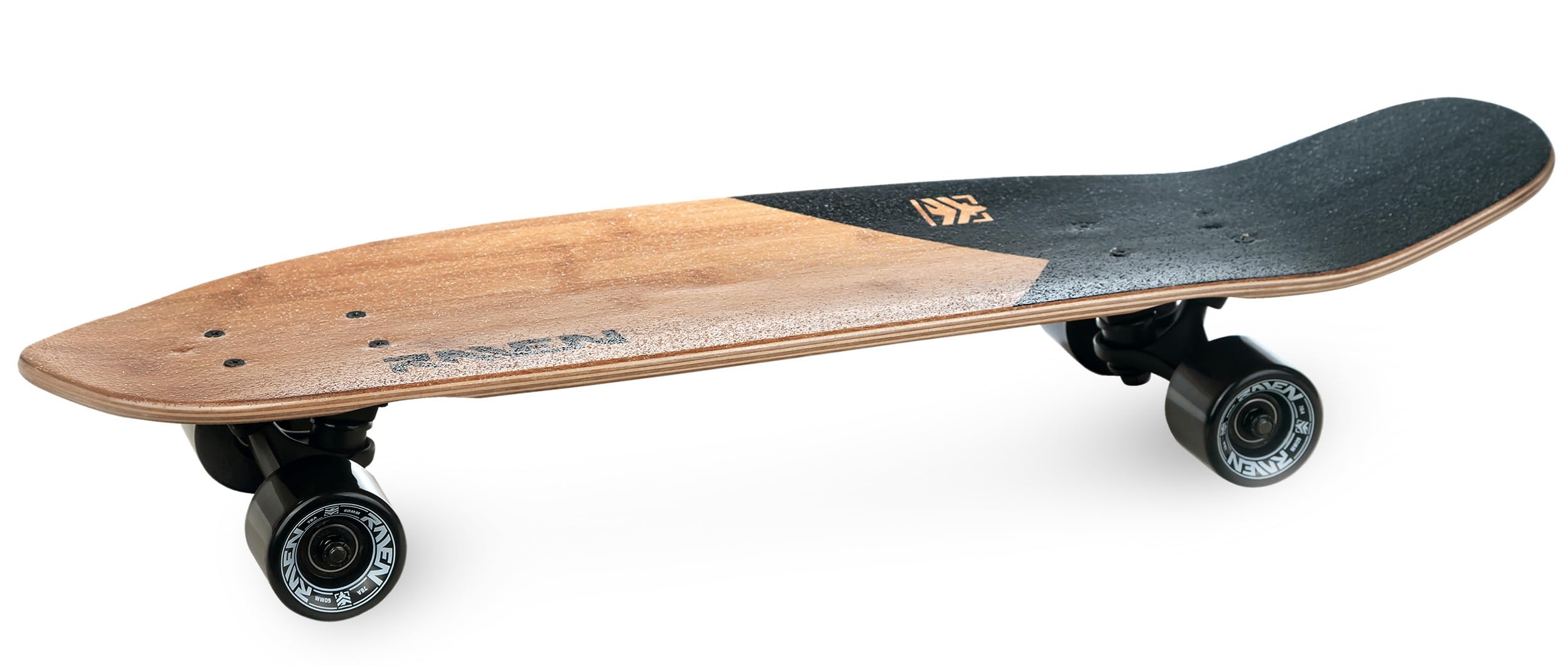 RAVEN Longboard Skateboard per bambini adulti ragazzi ragazze | truck in alluminio