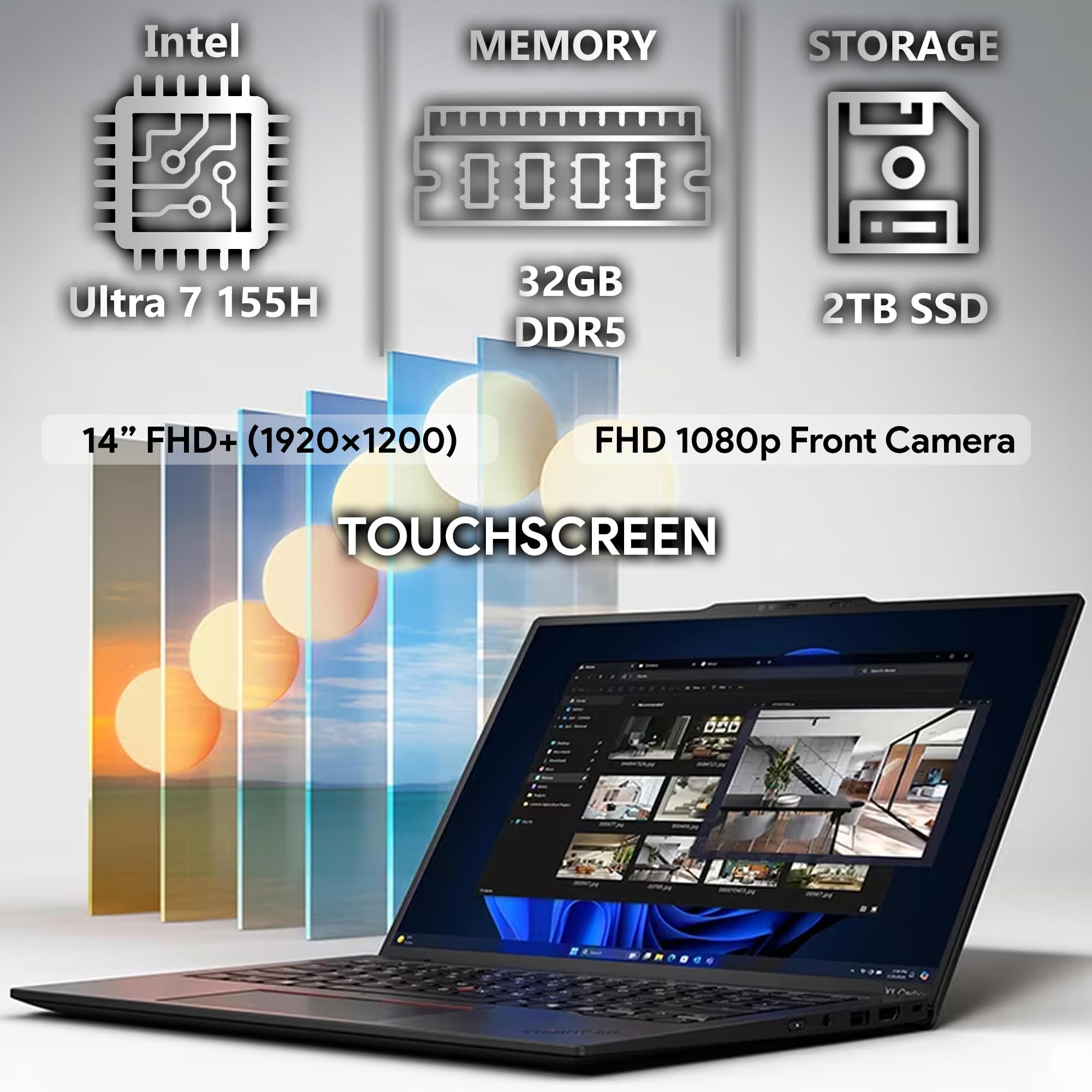 Amazon.com: Lenovo ThinkPad X1 Carbon Gen 12 Business Laptop