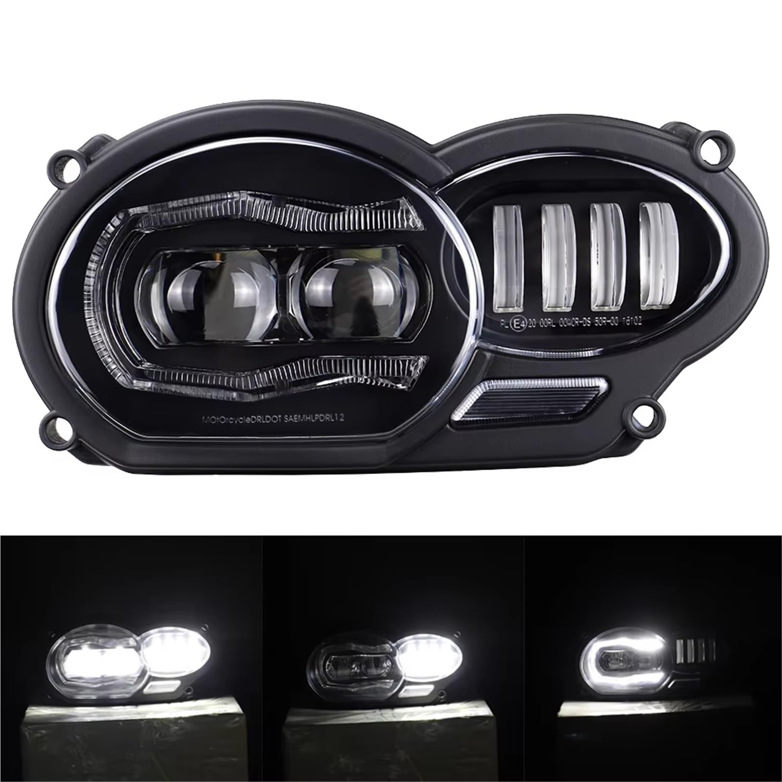 para R1200GS 2005-2012 para para ADV 2006 2013 Luz De Motocicleta Faro Delantero LED Moto Faros Auxiliares