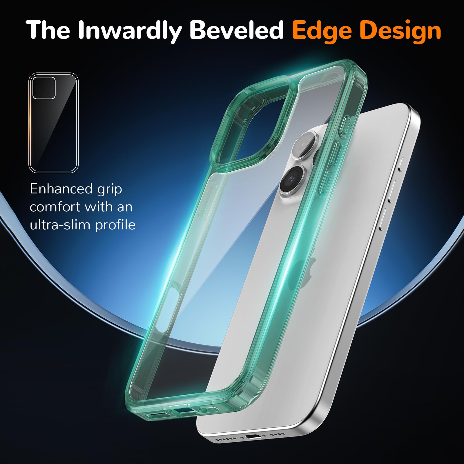Clear Case for iPhone 15, Ultra Thin, Shockproof TPU Cover, Anti-Yellowing, Crystal Clear, Phone Case for Apple iPhone 15 - Clear — view 231
