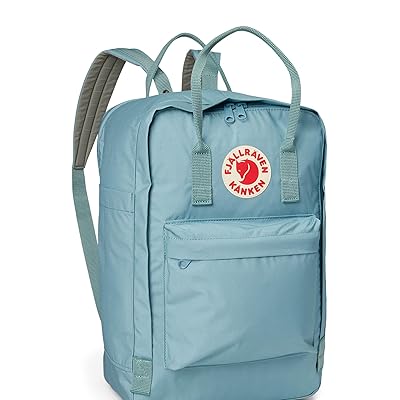 Fjallraven Kanken Laptop 17 Bags Sky Blue, Vinyl